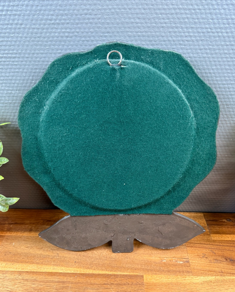 Miroir Fleur Céramique Mithé Espelt Vintage Années 60/70-photo-2