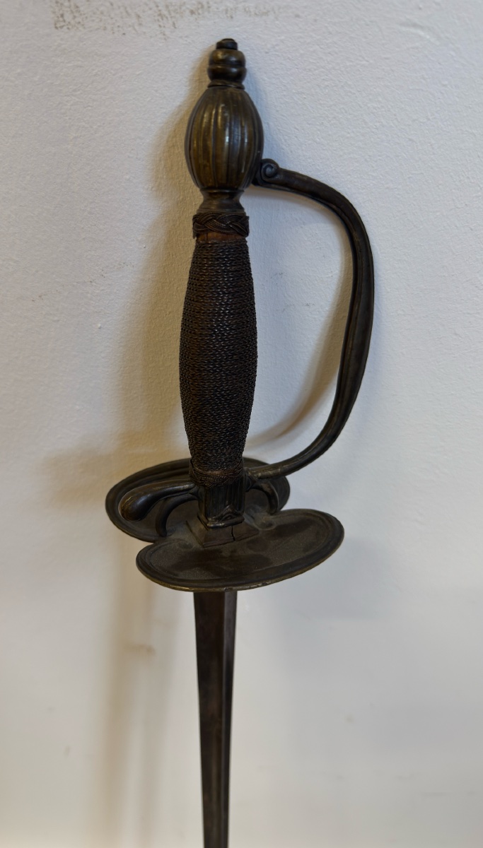 Antique Mourning Sword For Civilian Or Military Use-photo-3
