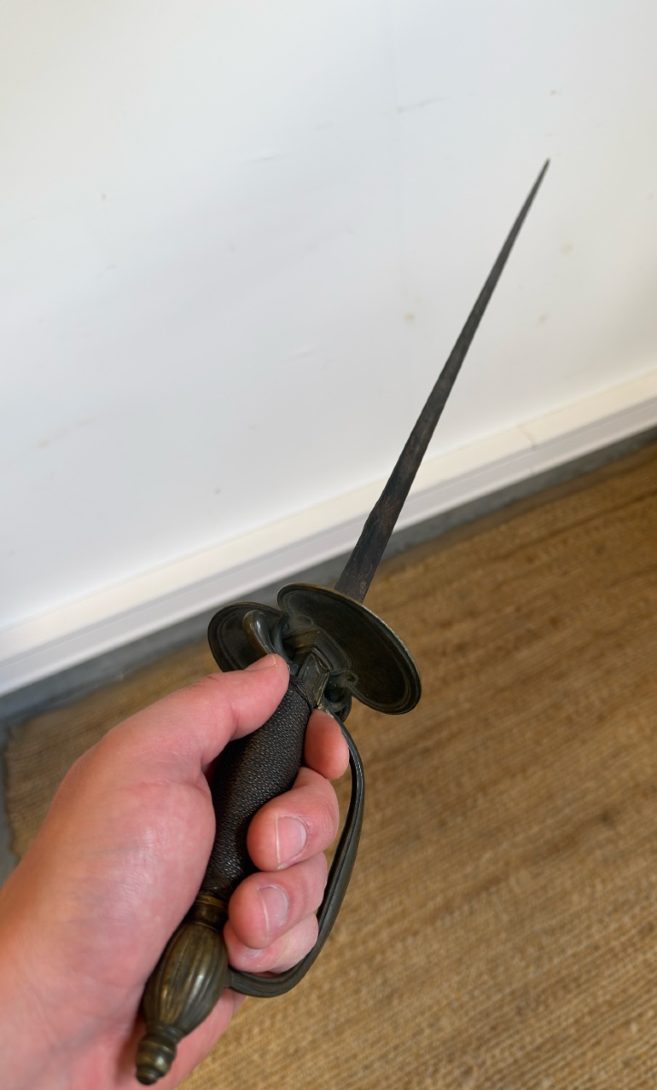 Antique Mourning Sword For Civilian Or Military Use-photo-2