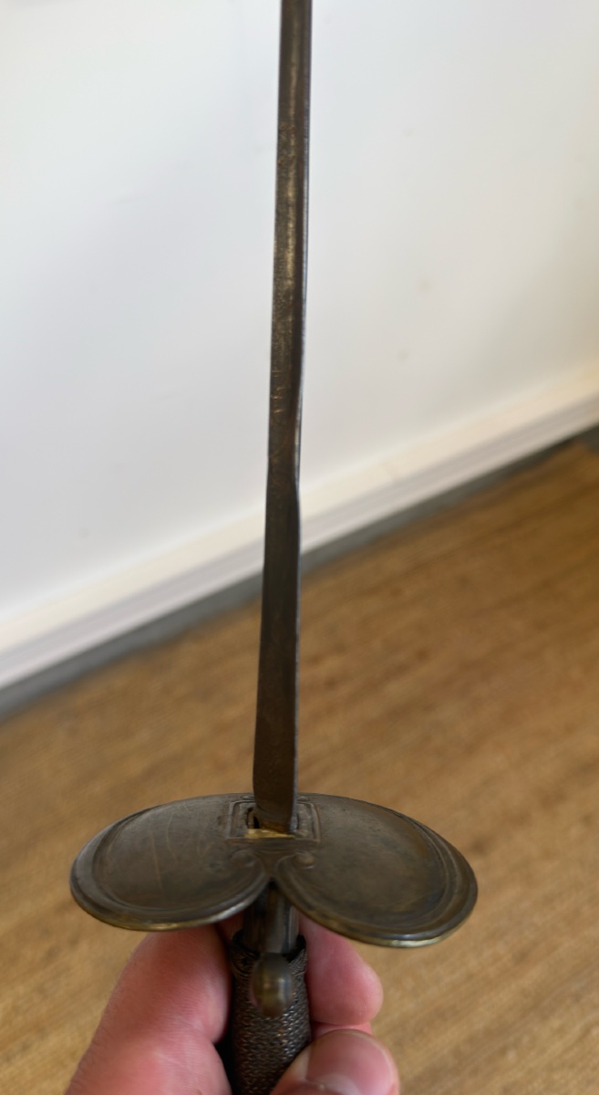 Antique Mourning Sword For Civilian Or Military Use-photo-3