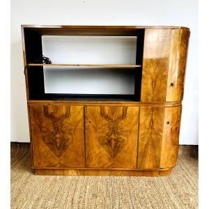 Art Deco Bar Cabinet Circa 1930