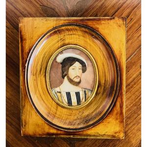 Miniature peinte à la main E. BLAISE 