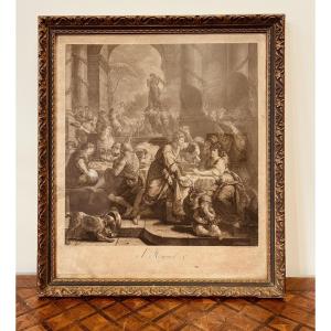 Gravure de Jean-Charles Levasseur ( 1734-1816 ) , graveur du Roi - 698003