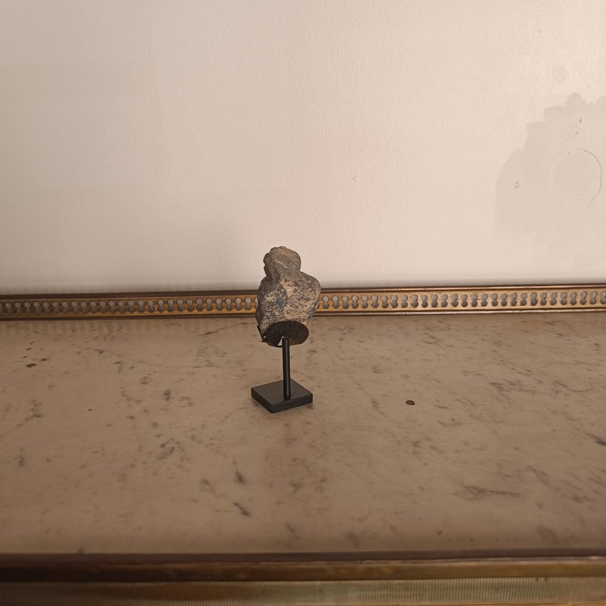 Art gréco-bouddhique du Gandhara, tête de Bodhisattva, Ier siècle BC-IVeme AD-photo-2