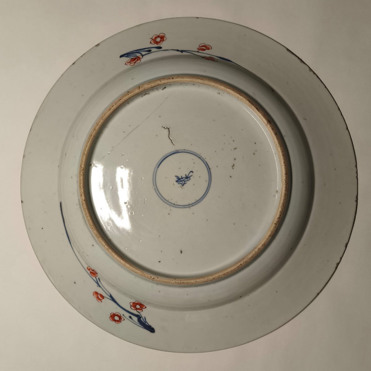 China, Kangxi (18th Century), Imposing Export Dish Decorated With Imari-photo-2