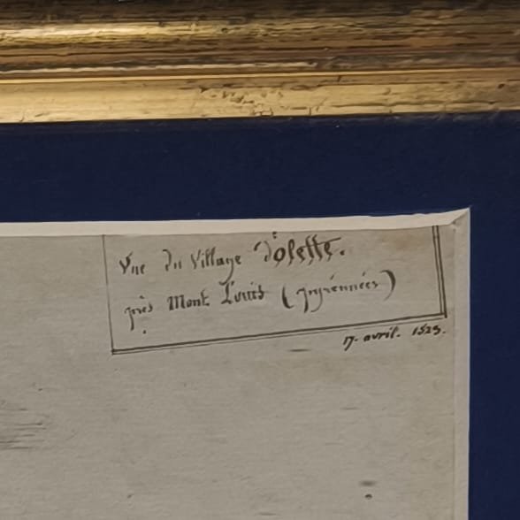 Expedition To Spain, 1823, Pencil Drawing-photo-2