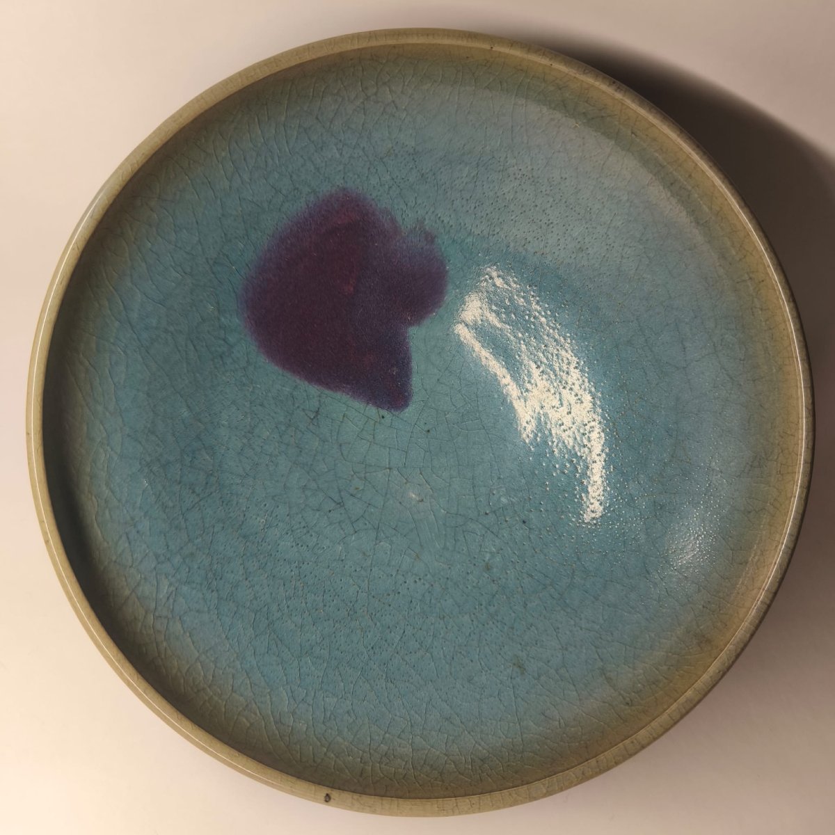 China, Yuan Dynasty, Important Jun Glazed Bowl-photo-4