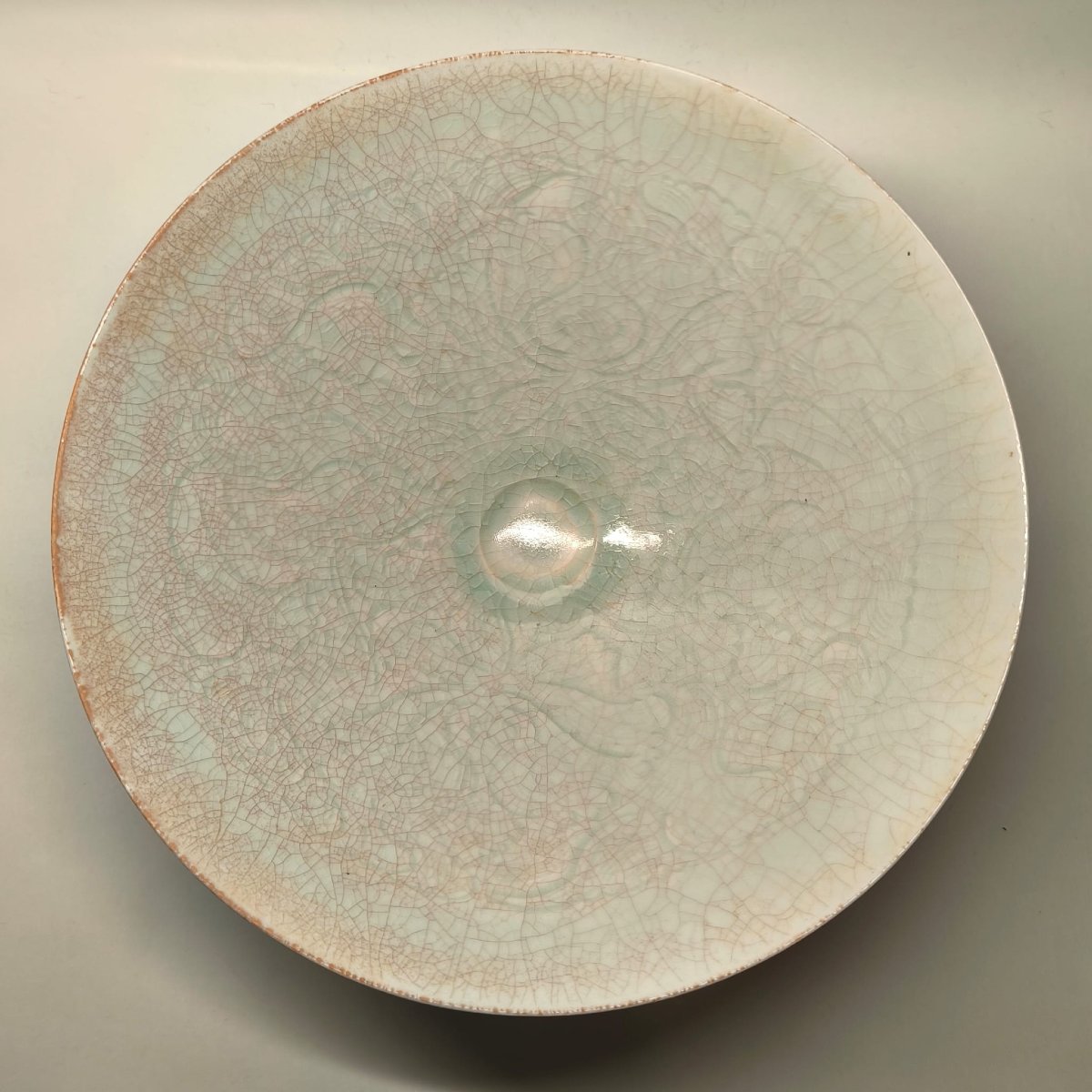 China, Southern Song Dynasty, Large Qingbai Bowl With Underglaze Incised Decoration-photo-3