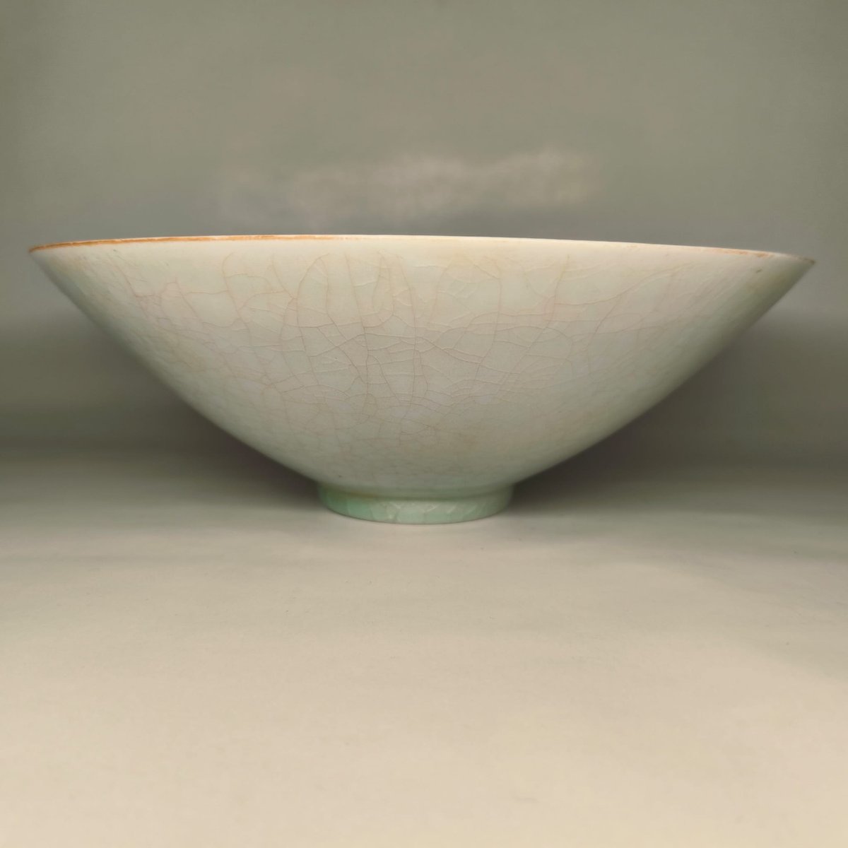 China, Southern Song Dynasty, Large Qingbai Bowl With Underglaze Incised Decoration-photo-5
