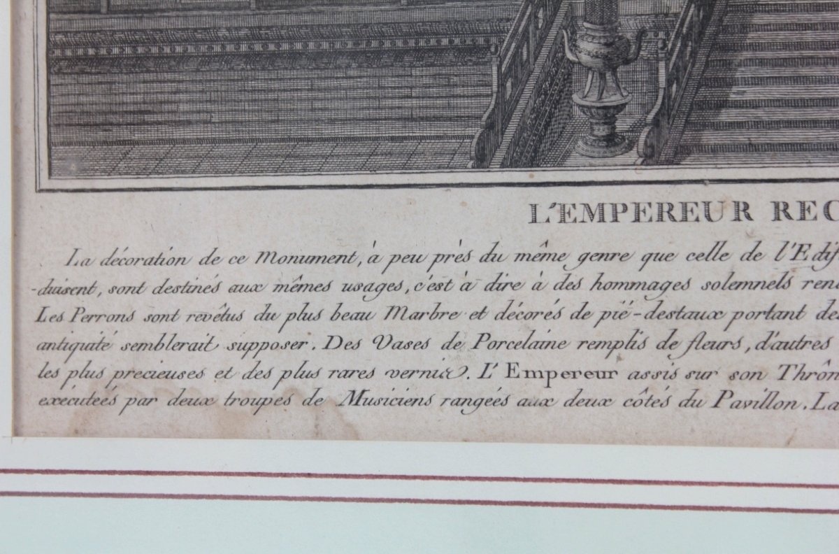 Isidore-stanislas Helman, 1788, Engraving For The Qianlong Emperor-photo-2