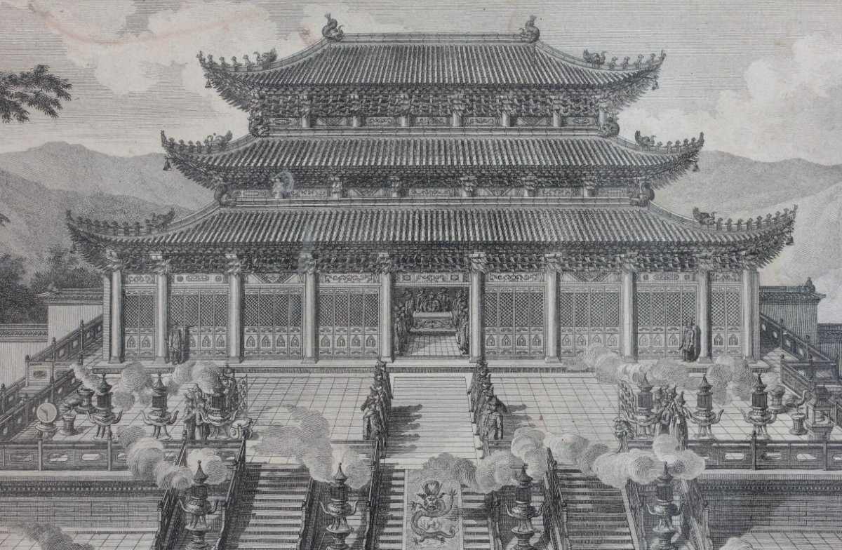 Isidore-stanislas Helman, 1788, Engraving For The Qianlong Emperor-photo-4