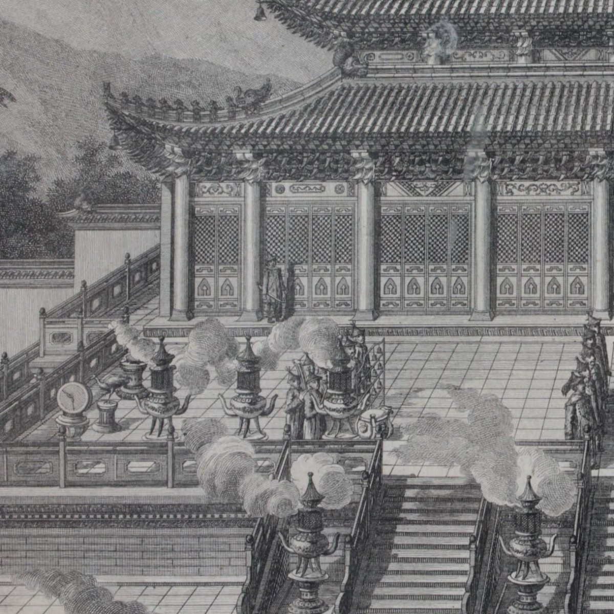 Isidore-stanislas Helman, 1788, Engraving For The Qianlong Emperor-photo-1