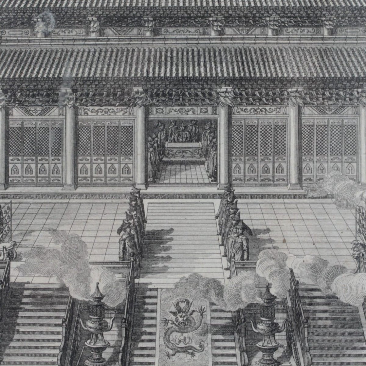Isidore-stanislas Helman, 1788, Engraving For The Qianlong Emperor-photo-2