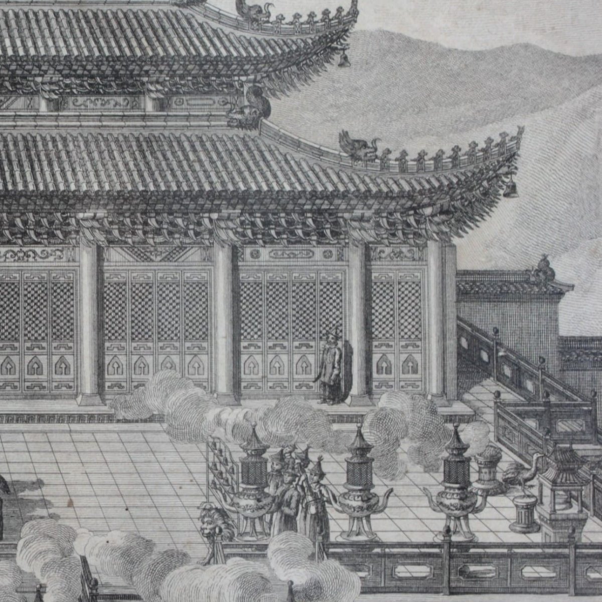 Isidore-stanislas Helman, 1788, Engraving For The Qianlong Emperor-photo-3