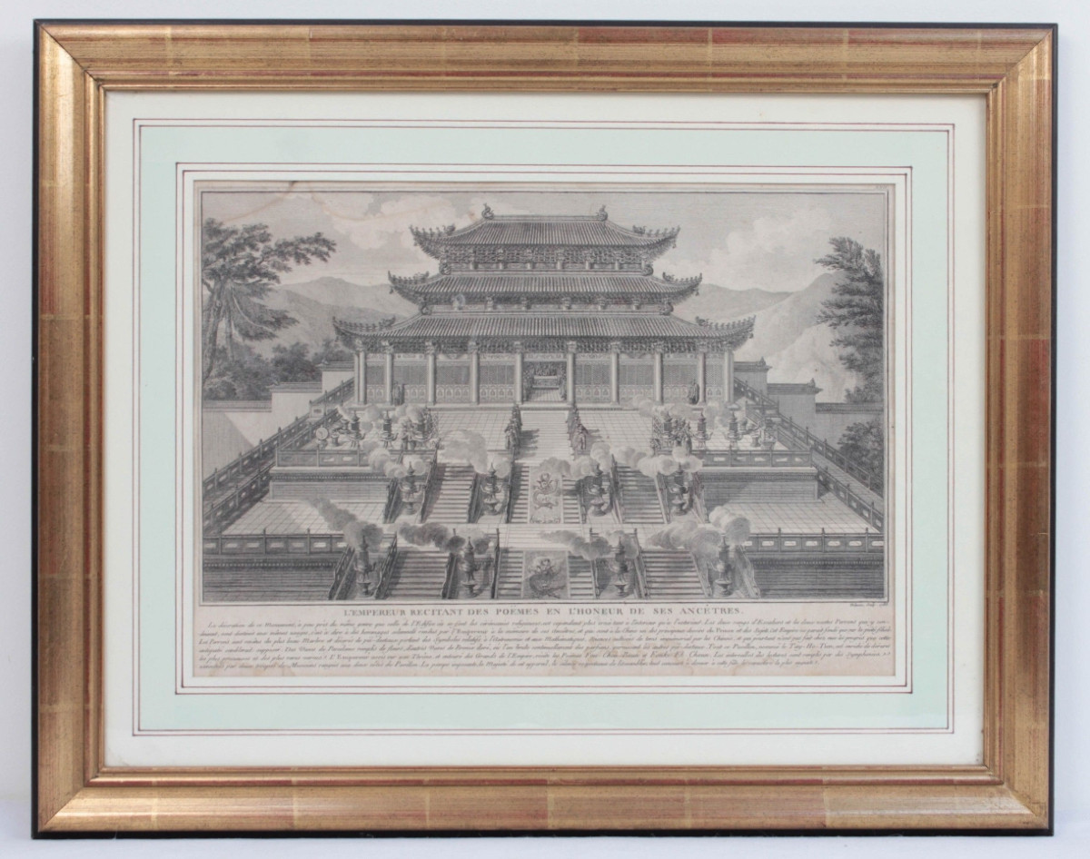 Isidore-stanislas Helman, 1788, Engraving For The Qianlong Emperor