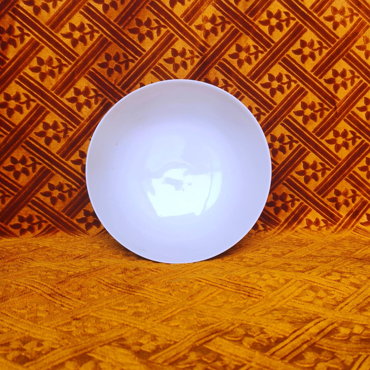 China, Modern, Yellow Family Bowl-photo-3
