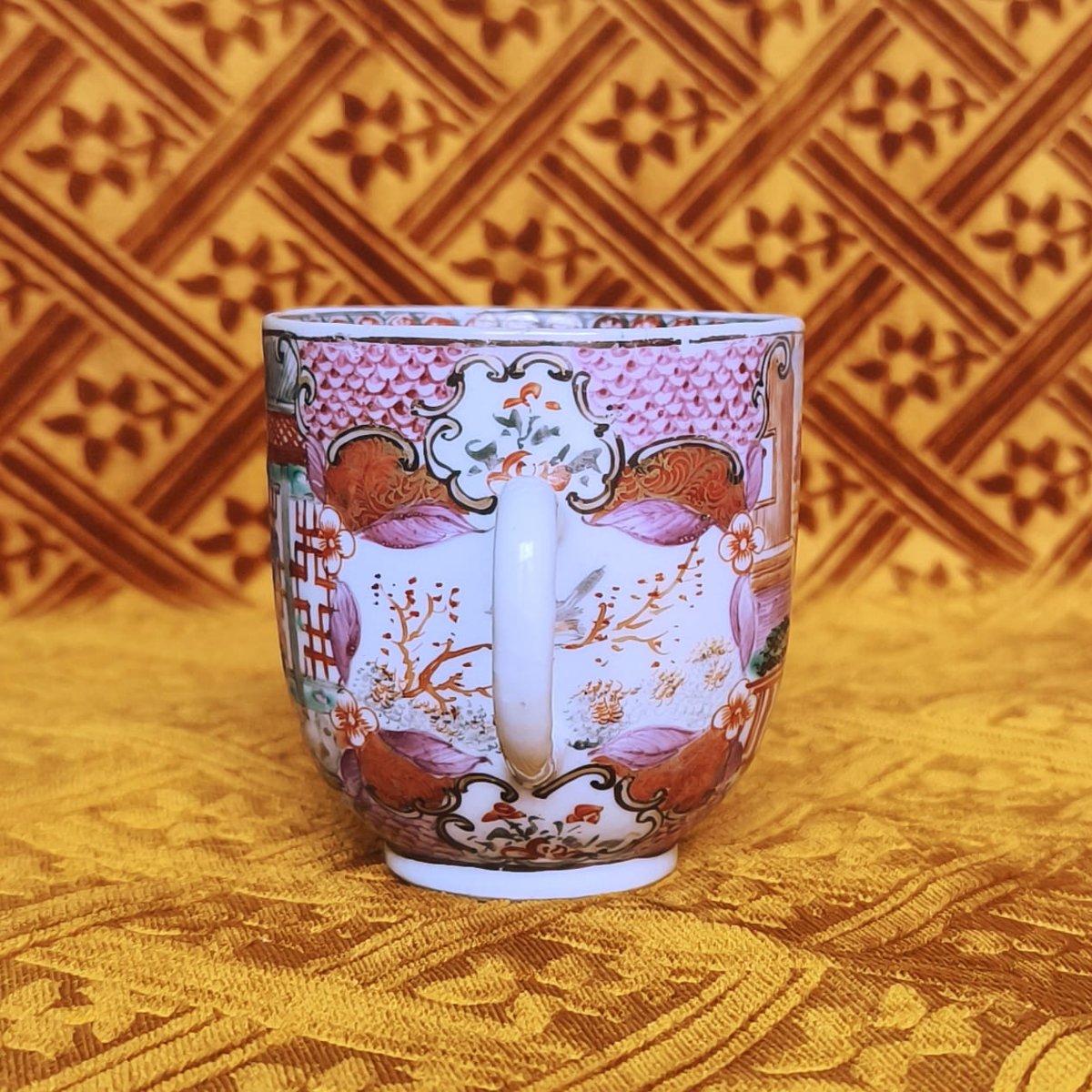 China, Qianlong, Export Cup And Saucer-photo-3