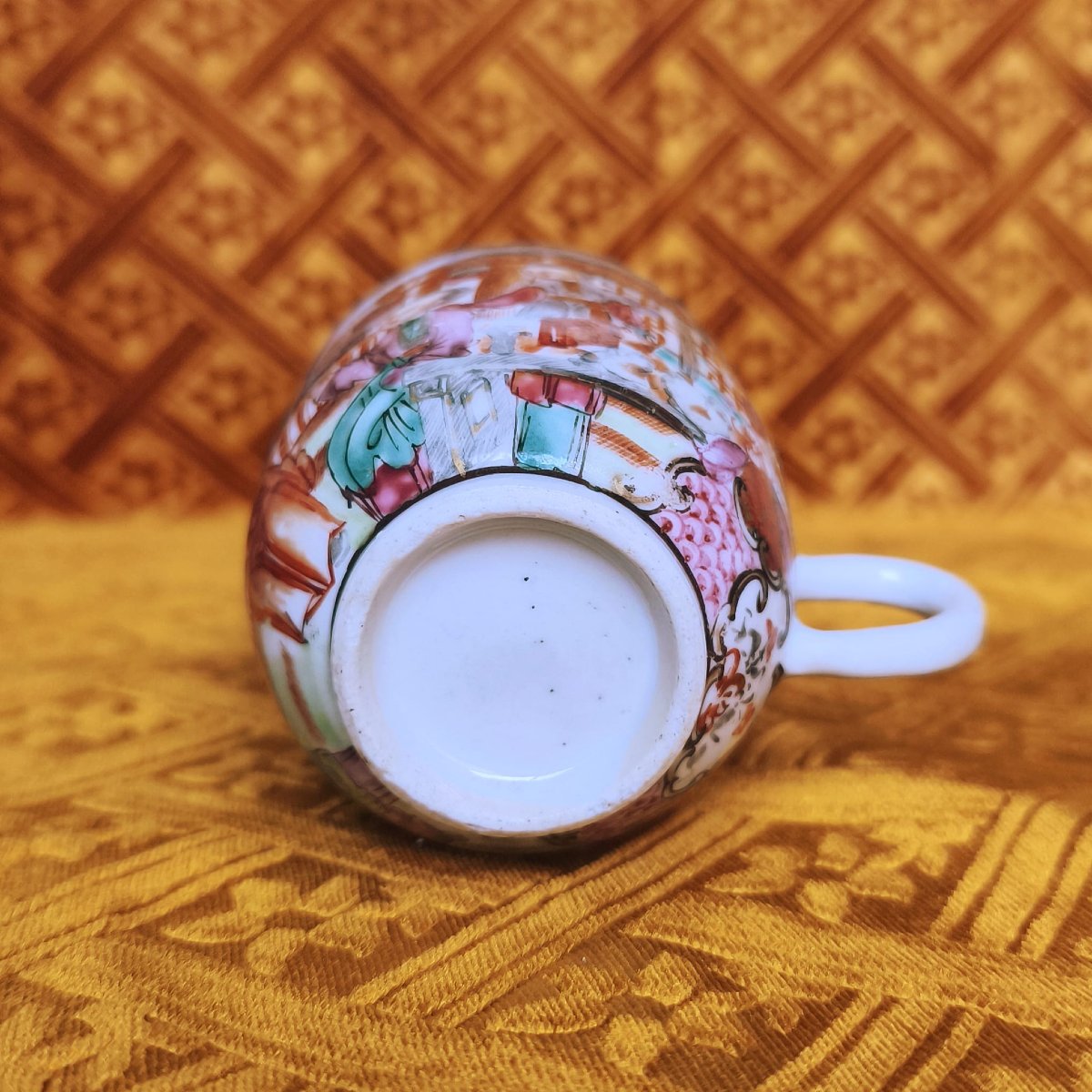 China, Qianlong, Export Cup And Saucer-photo-4