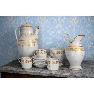 Porcelaine De Paris, Service à Café, XIXeme