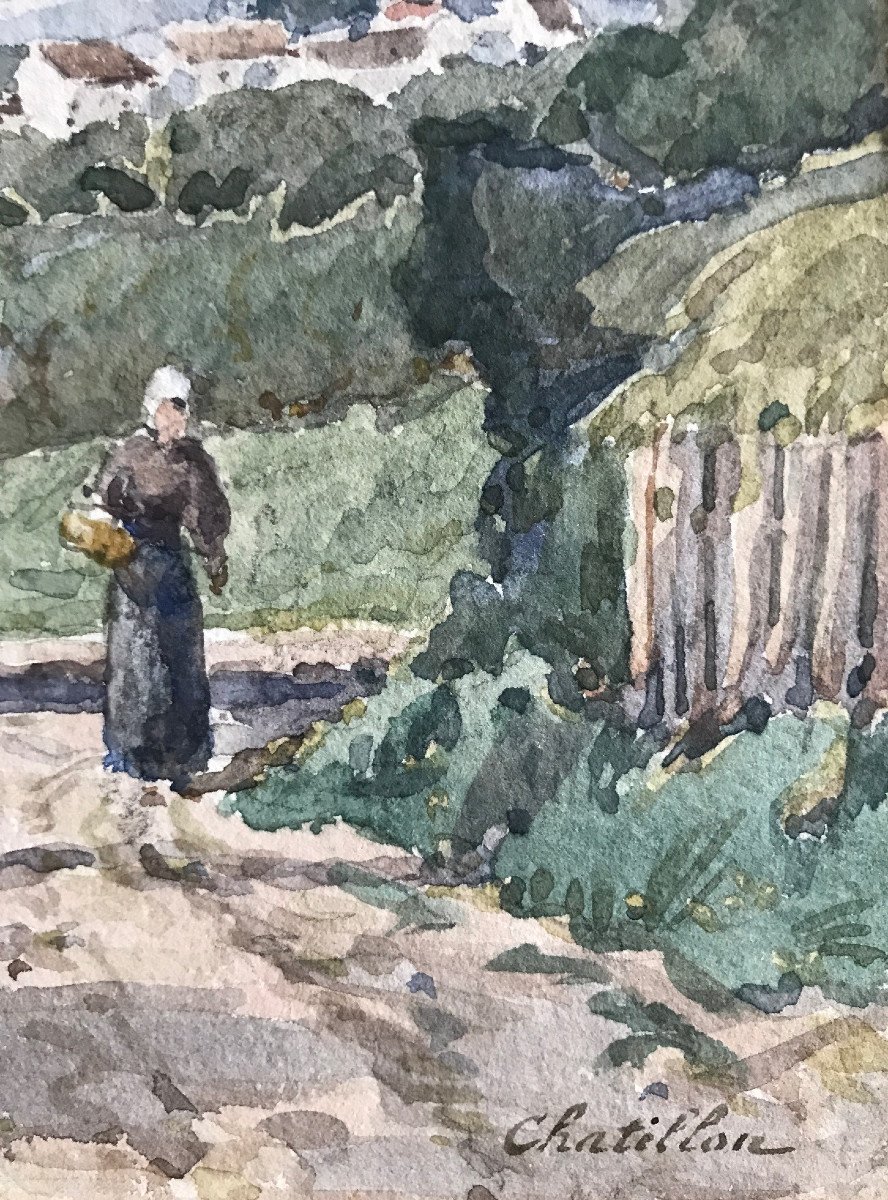 Carte Postale D'art "Mouren / Lever De Lune" - Thème Artistique