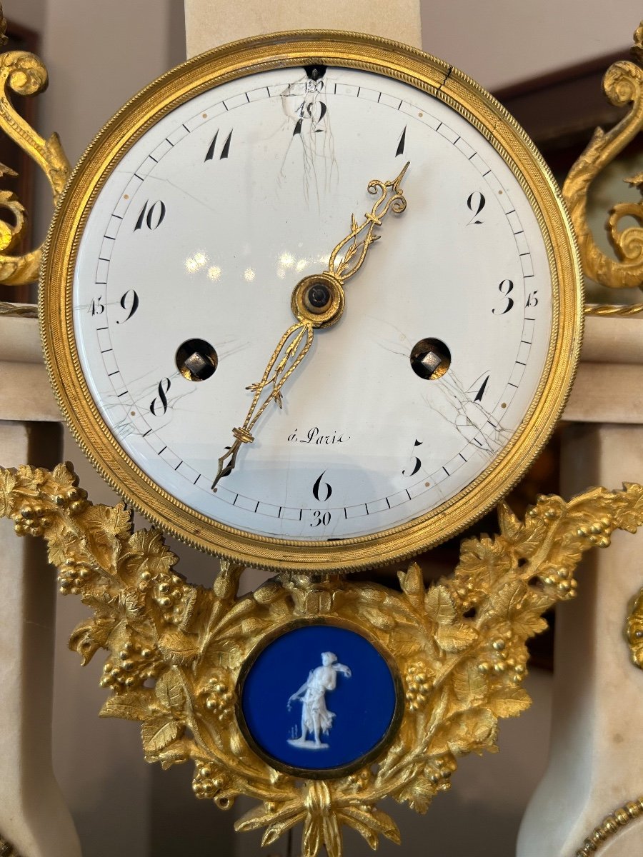 Louis XVI Portico Clock -photo-3