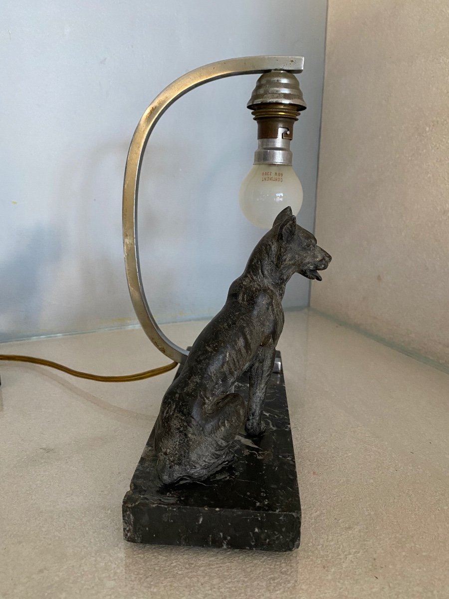 Pair Of Dog Lamps-photo-4