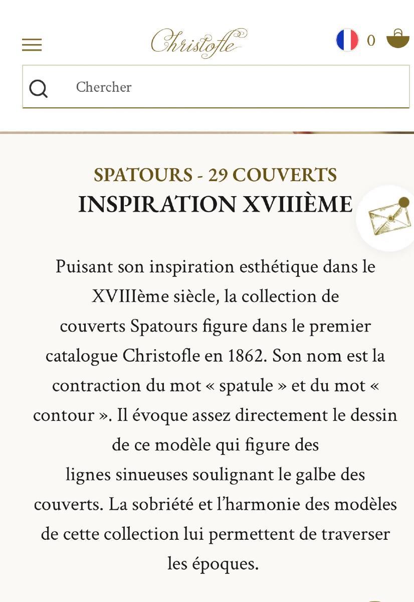 Christofle Spatours 84-piece Cutlery Set -photo-7