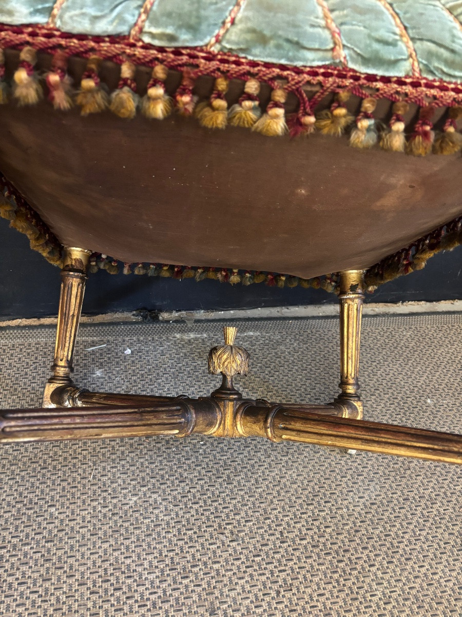 Tabouret époque Napoléon lll-photo-3