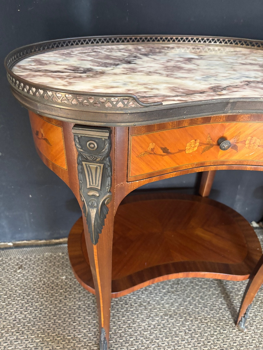 Importante paire de chevets rognons -photo-2