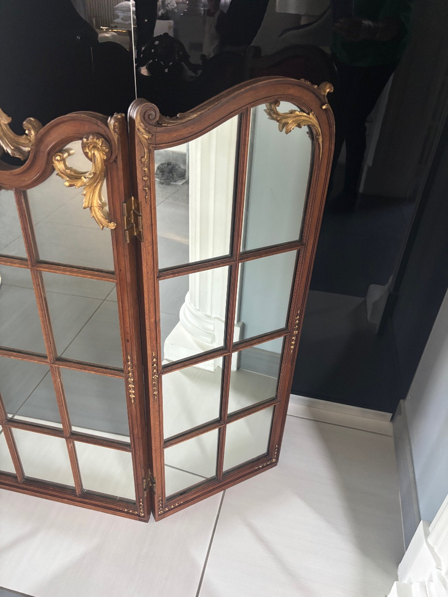 Devant de cheminée style Louis XV-photo-3