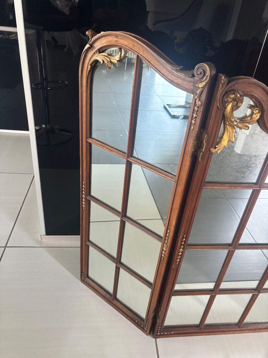 Devant de cheminée style Louis XV-photo-4