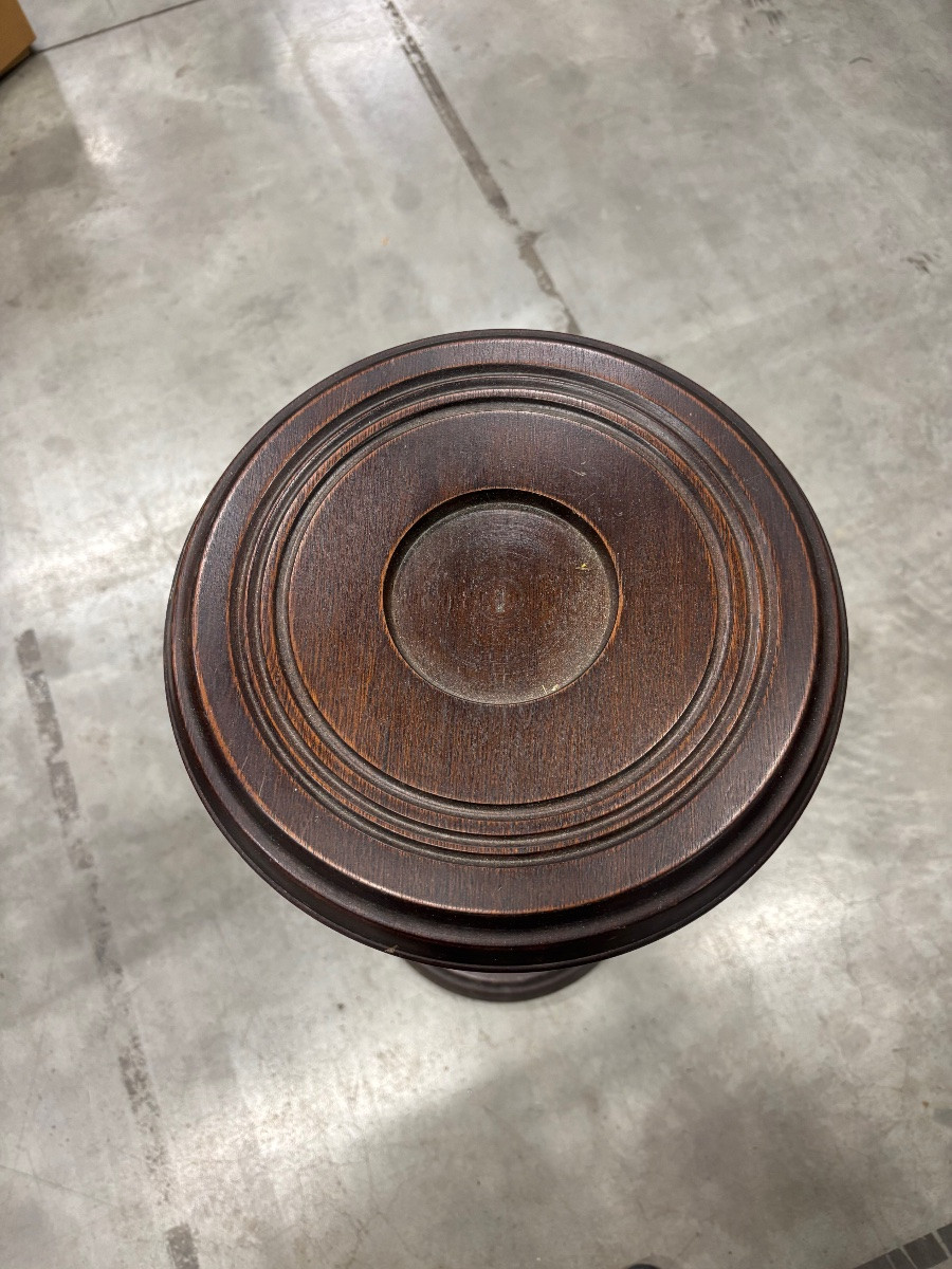 Carved Wooden Pedestal -photo-2