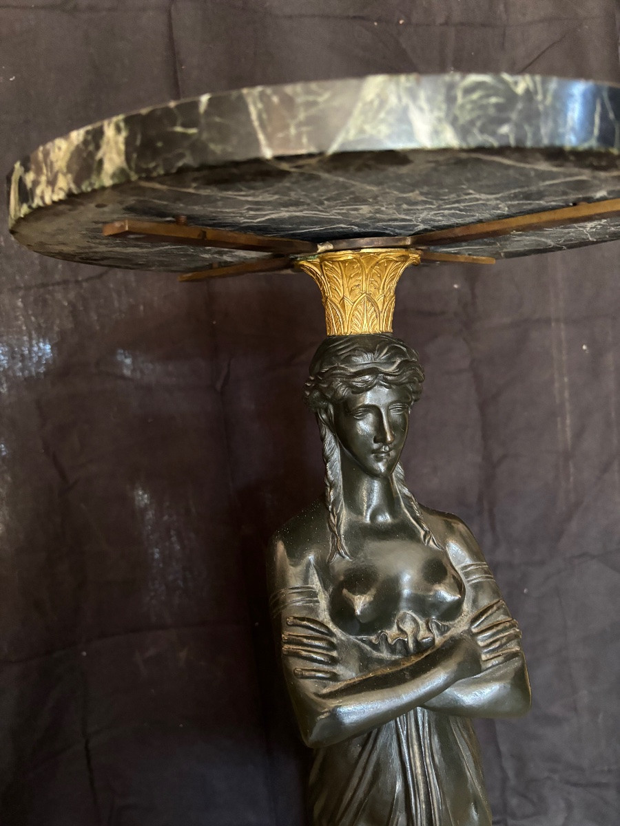 Guéridon Sellette  empire -photo-2