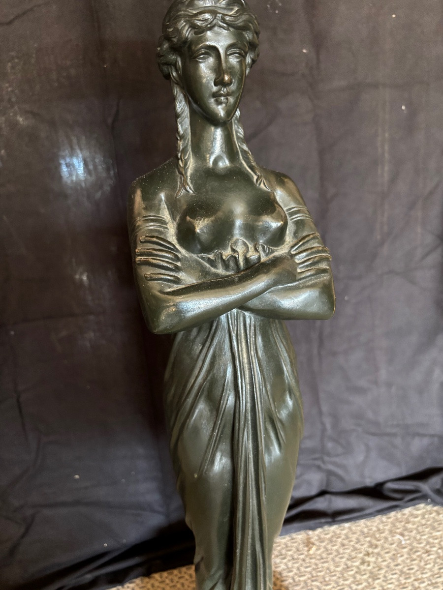 Guéridon Sellette  empire -photo-3