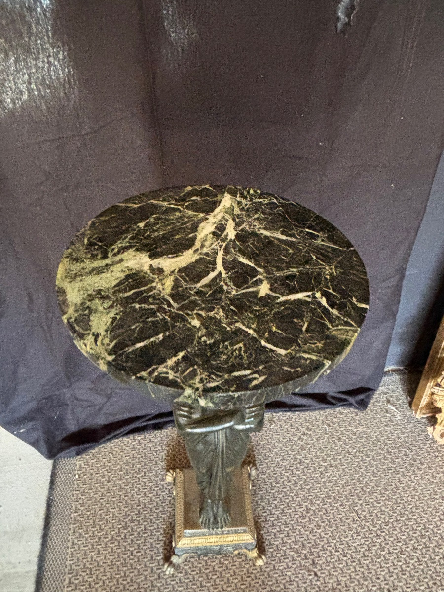 Guéridon Sellette  empire -photo-1