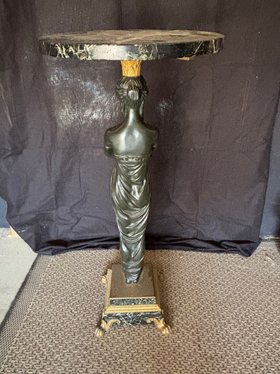 Guéridon Sellette  empire -photo-2