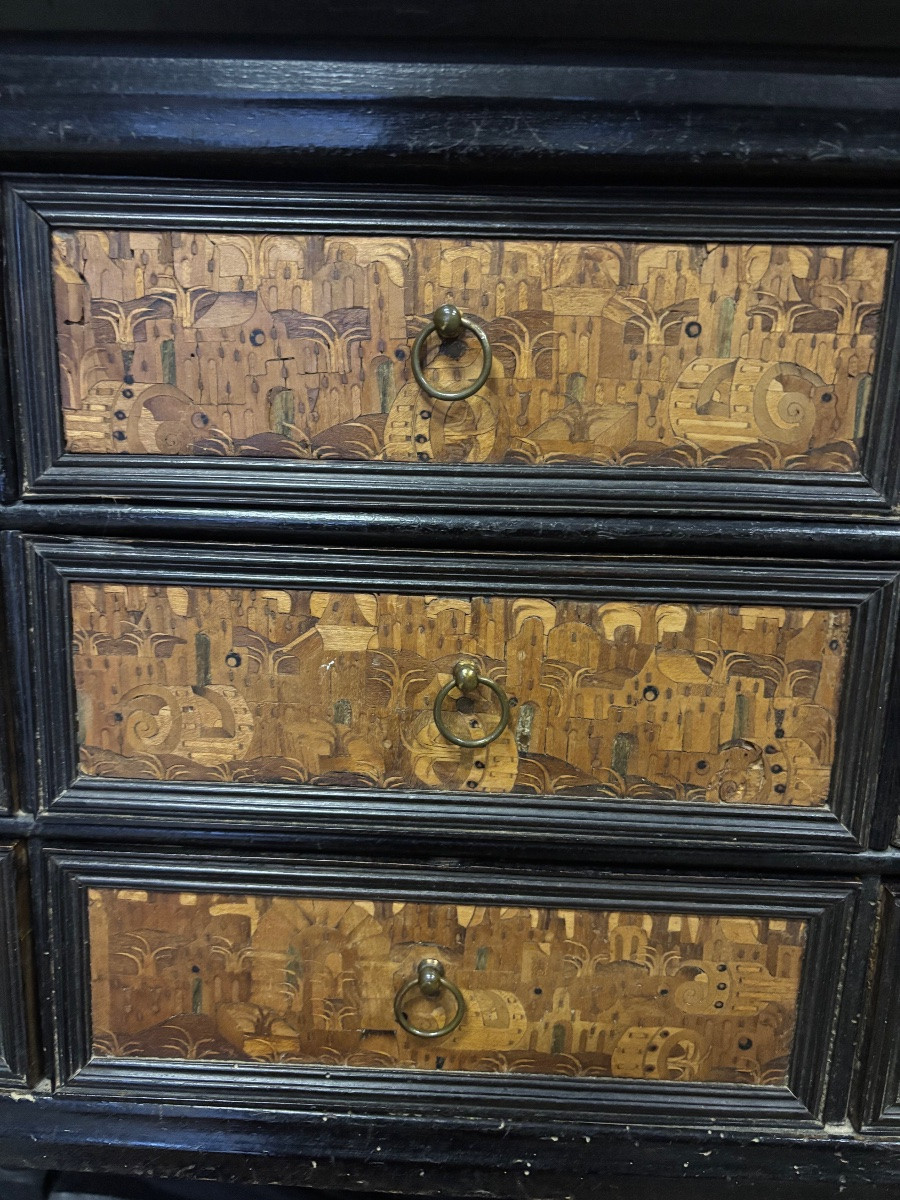 Augsburg German Cabinet, 17th Century -photo-2