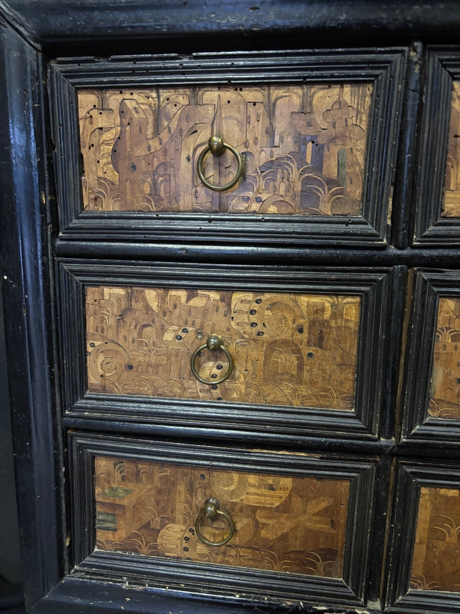 Augsburg German Cabinet, 17th Century -photo-3