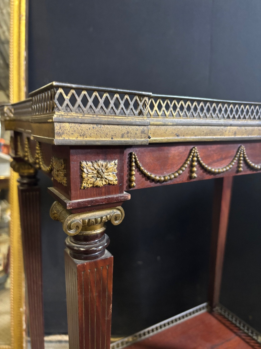 Louis XVI Style Side Table -photo-2