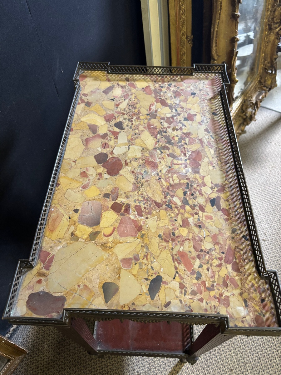 Louis XVI Style Side Table -photo-4