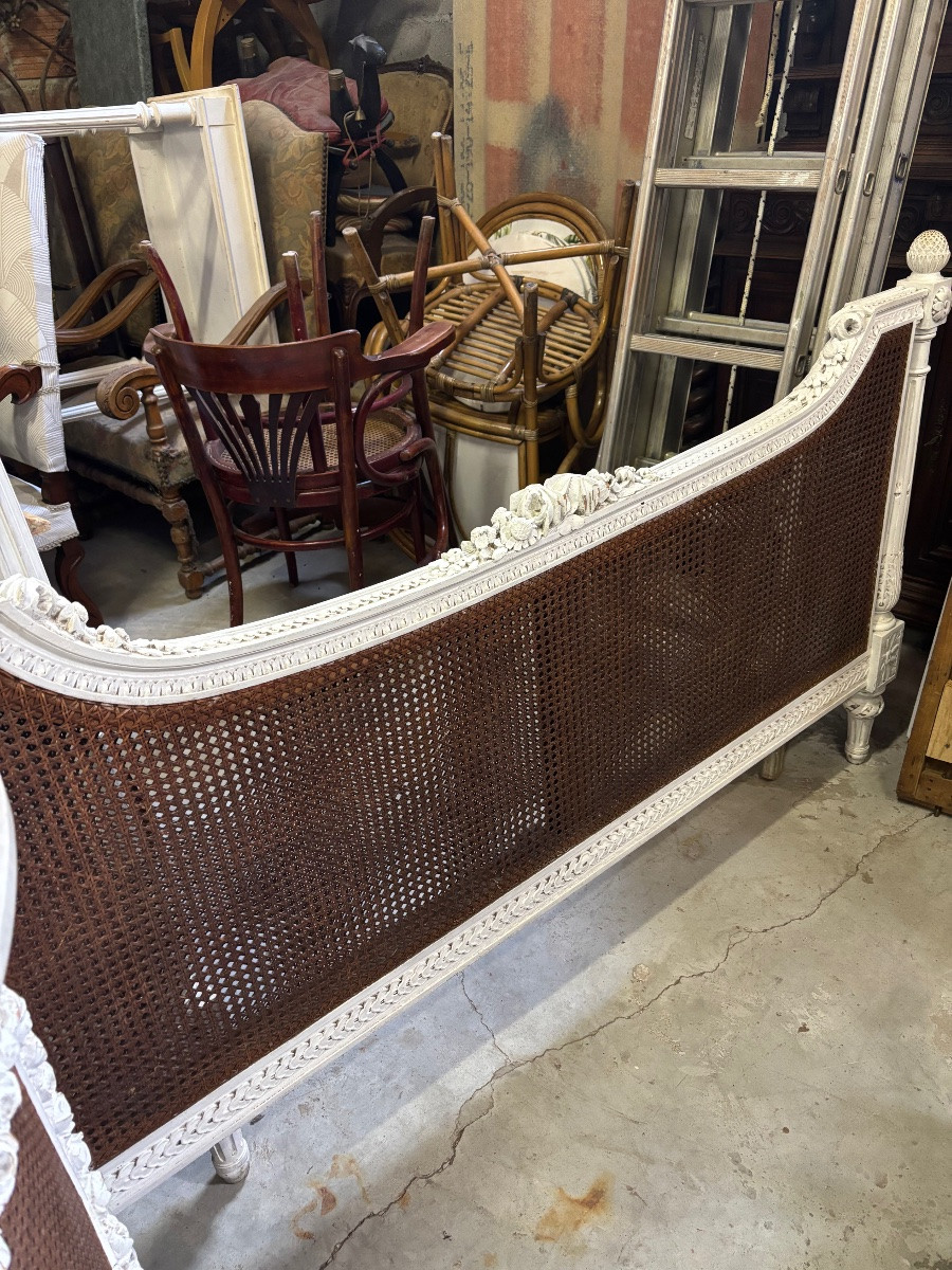 Louis XVI Style Bedroom With Caning -photo-4