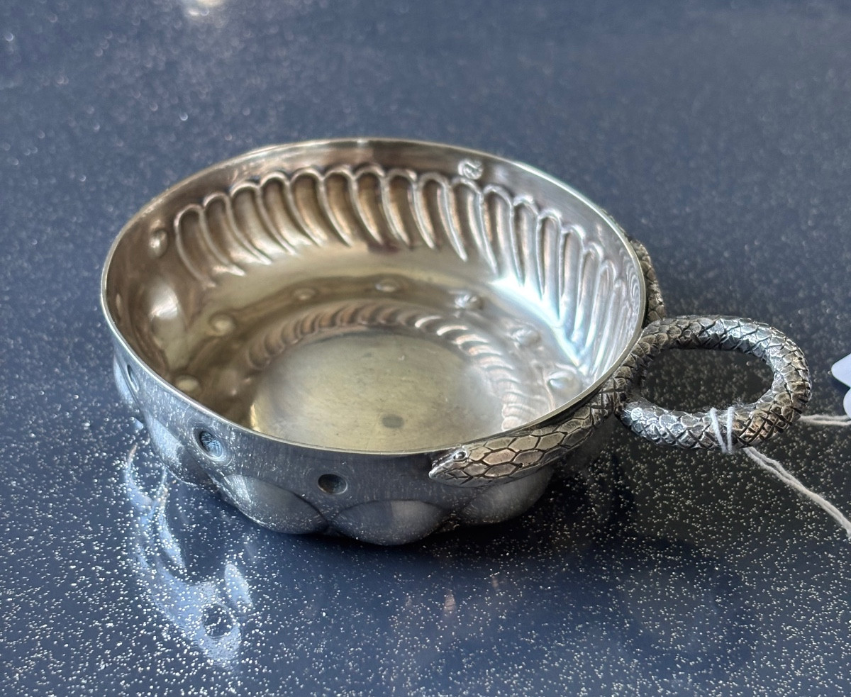 Taste vin argent massif 