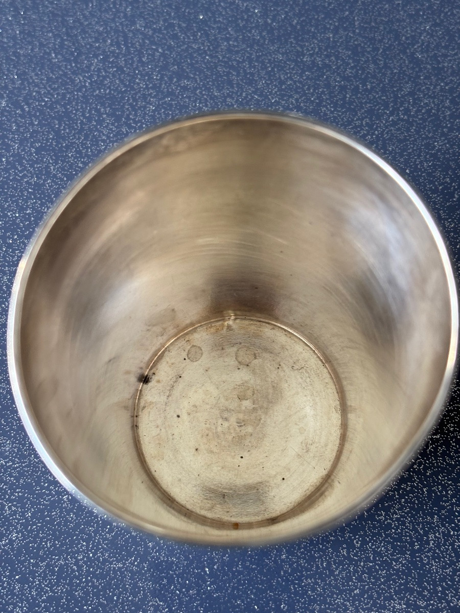 Gobelet argent massif -photo-3