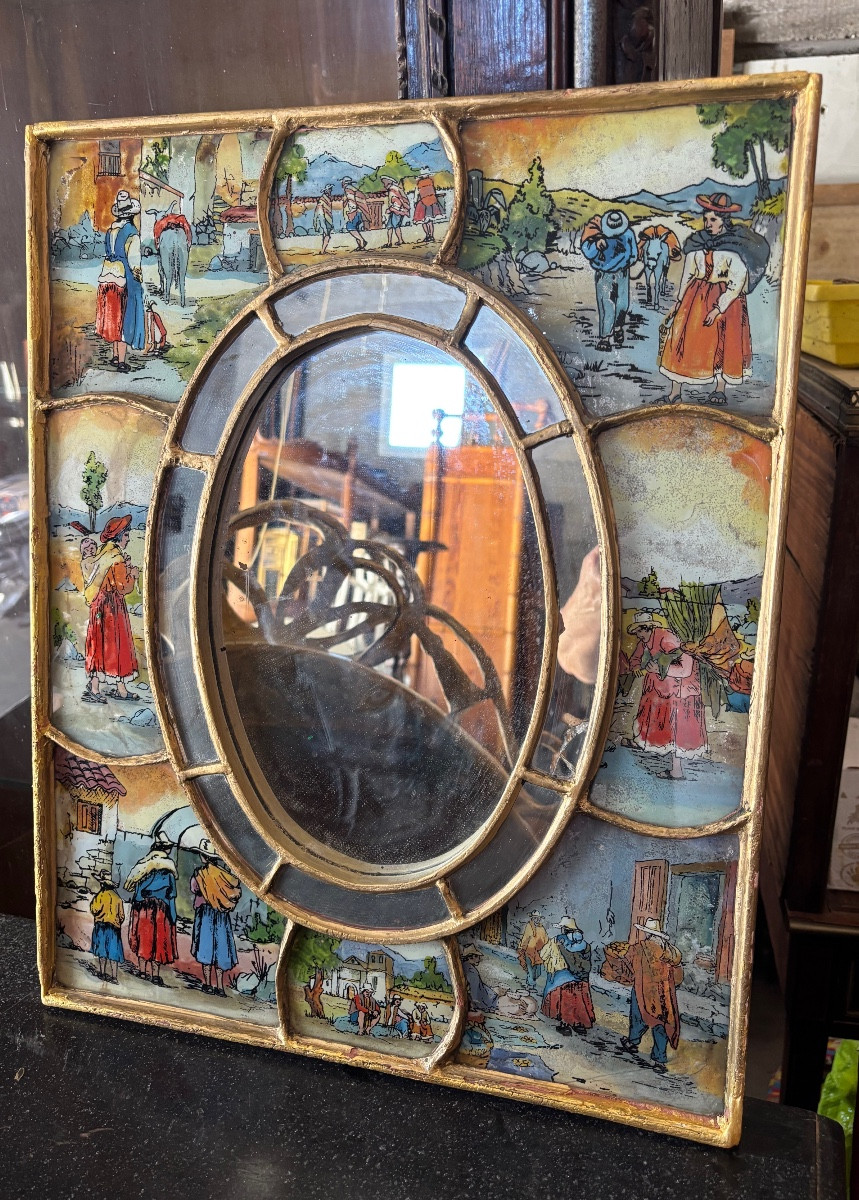 Mirror Board And Fixed Under Glass