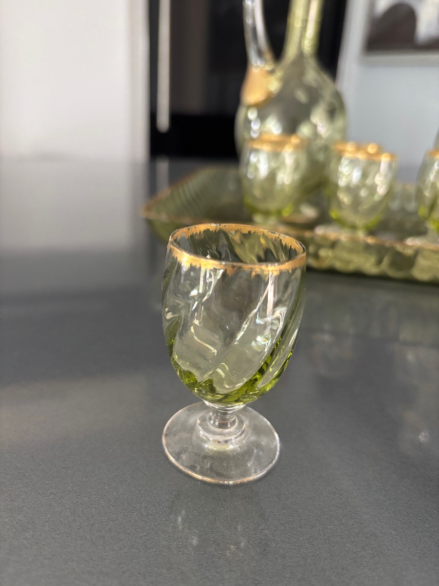Service à liqueur cristal Baccarat -photo-2