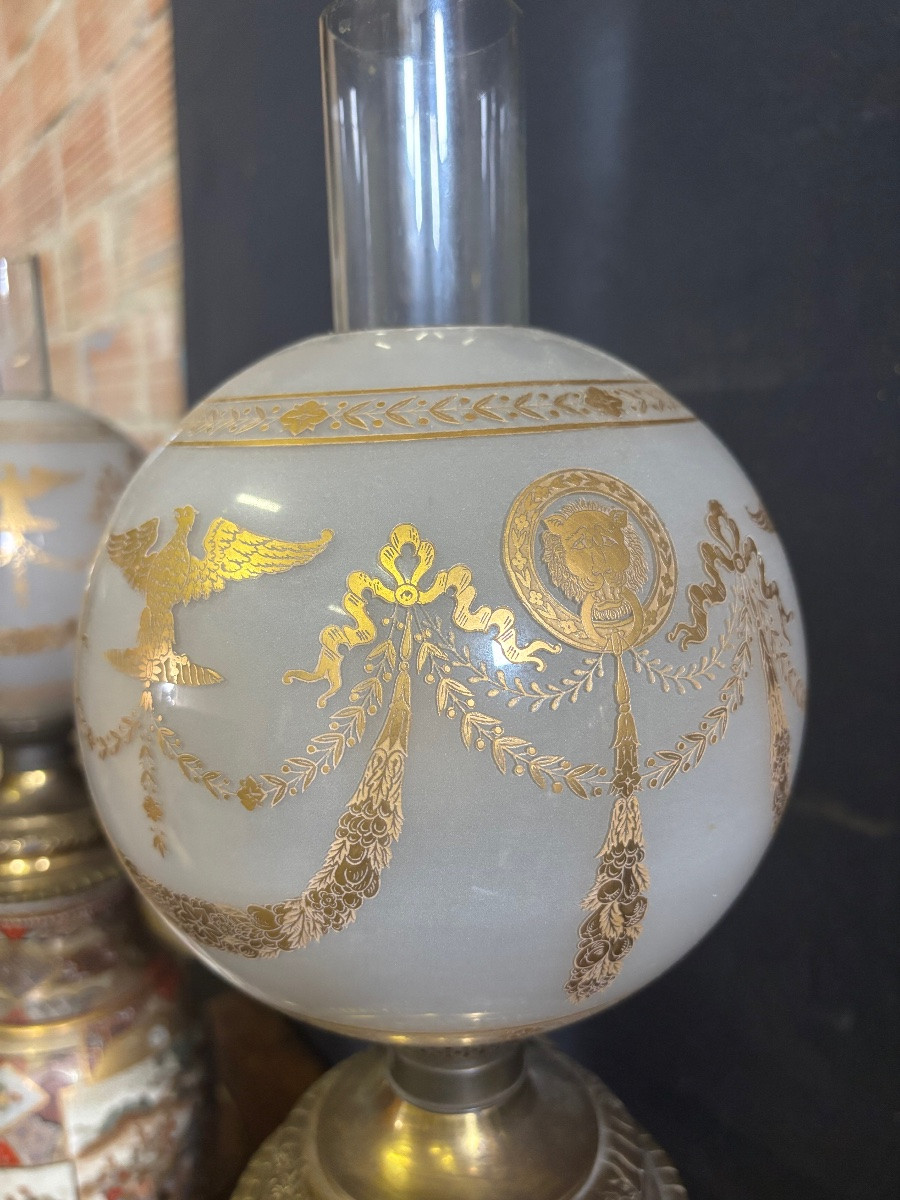 Pair Of Satsuma Lamps-photo-4