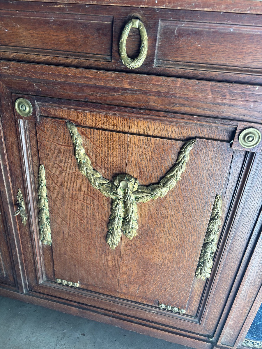 Louis XVI Enfilade Sideboard-photo-4