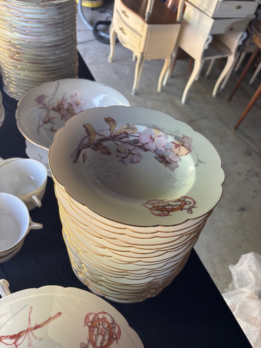 Important service de table porcelaine -photo-2