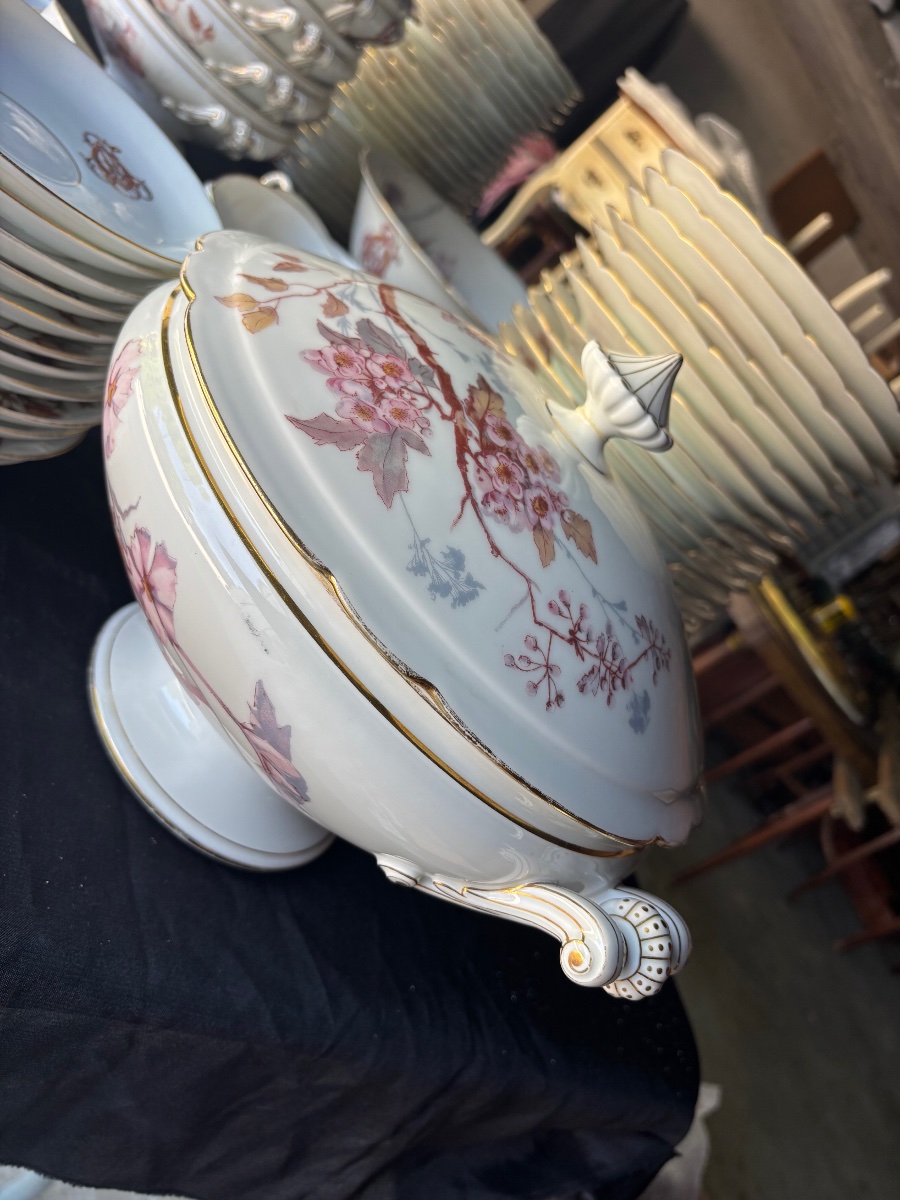 Important service de table porcelaine -photo-3
