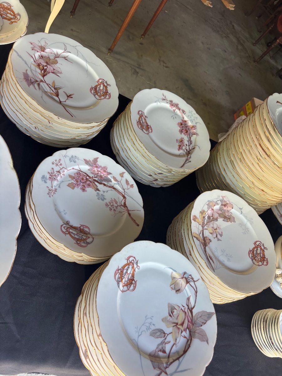 Important service de table porcelaine -photo-3